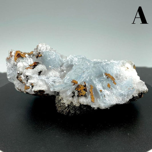 Blue Barite Crystal Cluster || Medium-Nature's Treasures