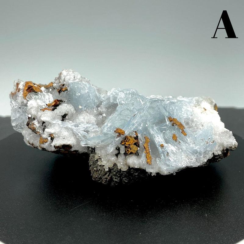 Blue Barite Crystal Cluster || Medium