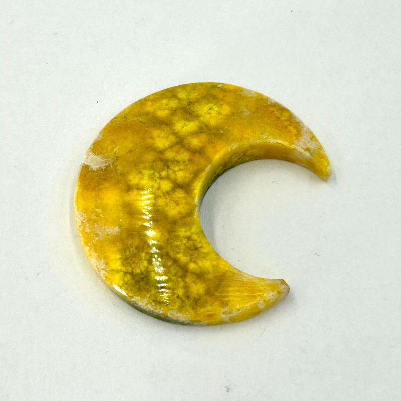 Bumblebee Jasper Moon & Star Carvings || Trunk Show-Nature's Treasures