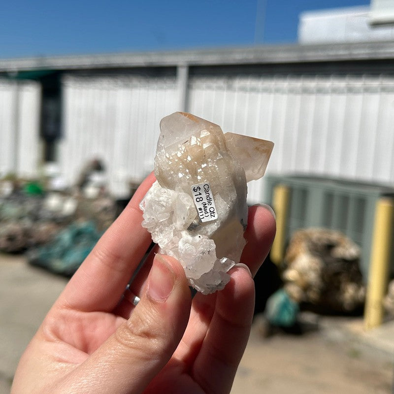 Candle Quartz Clusters-Nature's Treasures