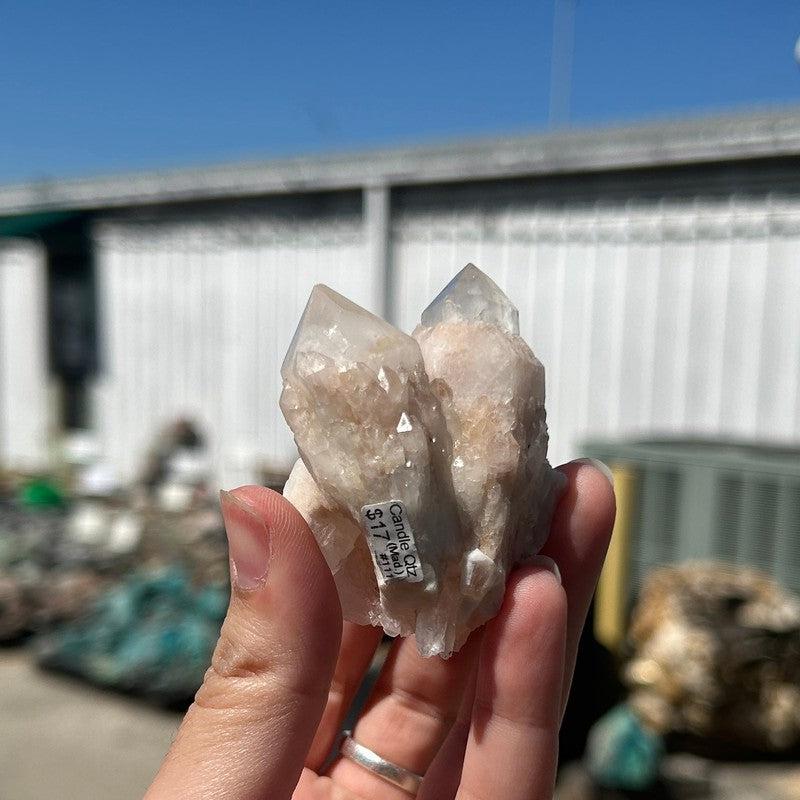 Candle Quartz Clusters-Nature's Treasures