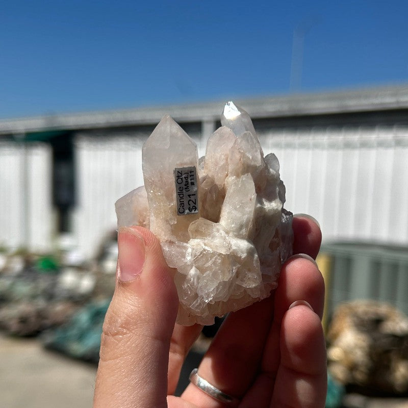 Candle Quartz Clusters-Nature's Treasures