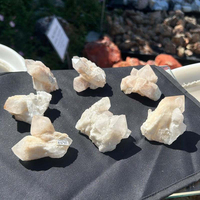 Candle Quartz Clusters-Nature's Treasures