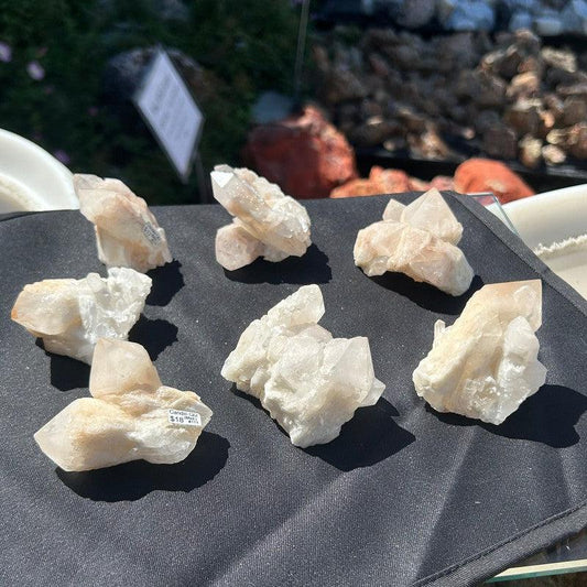 Candle Quartz Clusters-Nature's Treasures