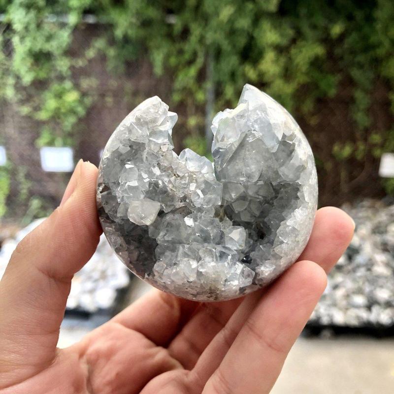 Celestite Cluster Sphere's || Madagascar-Nature's Treasures