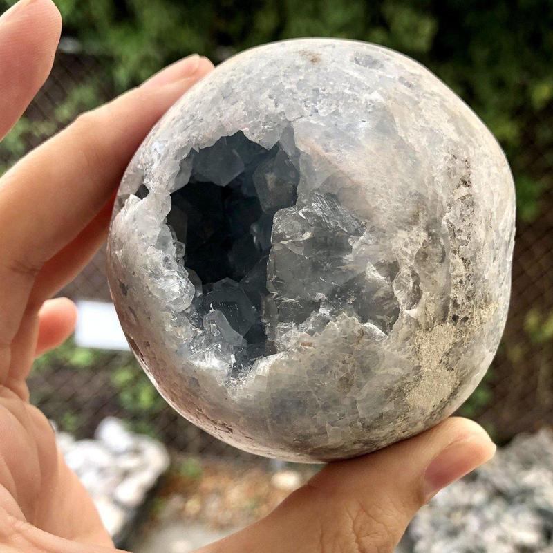 Celestite Cluster Sphere's || Madagascar-Nature's Treasures
