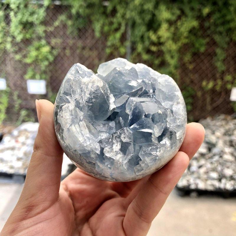 Celestite Cluster Sphere's || Madagascar-Nature's Treasures