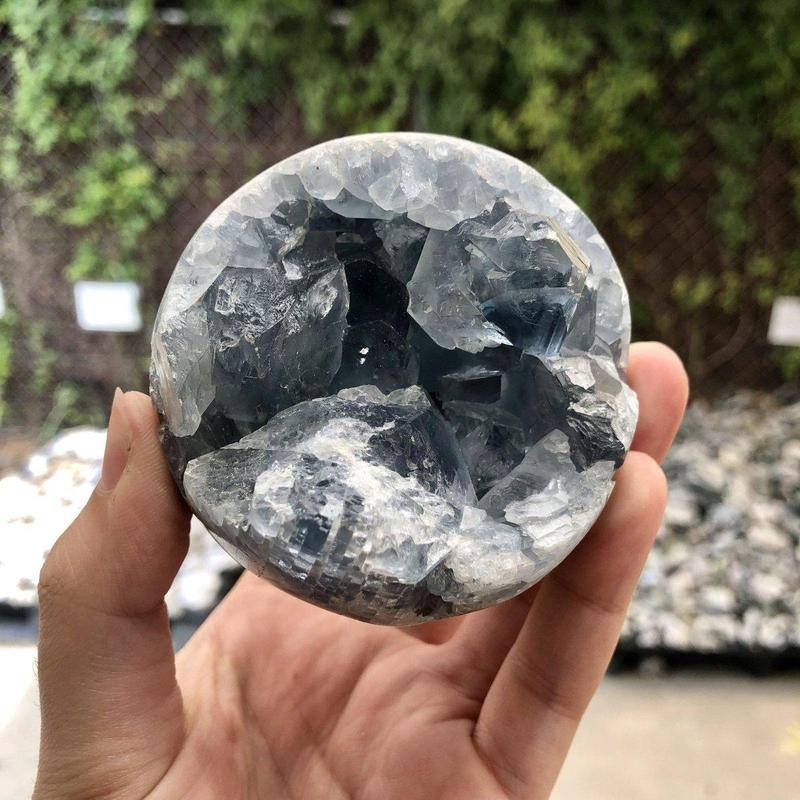 Celestite Cluster Sphere's || Madagascar-Nature's Treasures