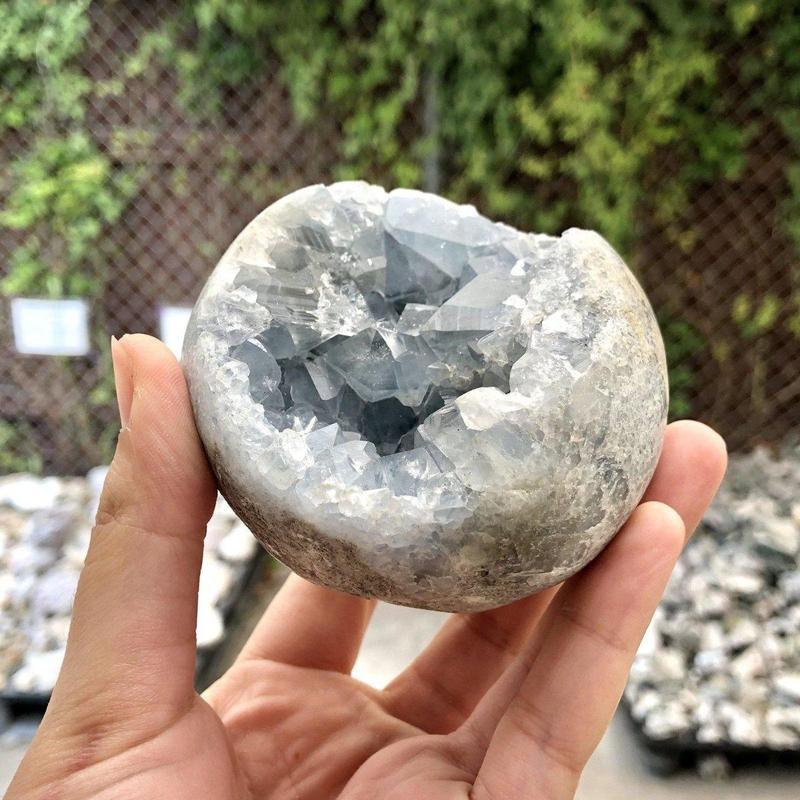 Celestite Cluster Sphere's || Madagascar-Nature's Treasures