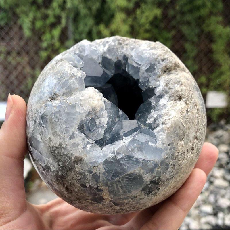 Celestite Cluster Sphere's || Madagascar-Nature's Treasures