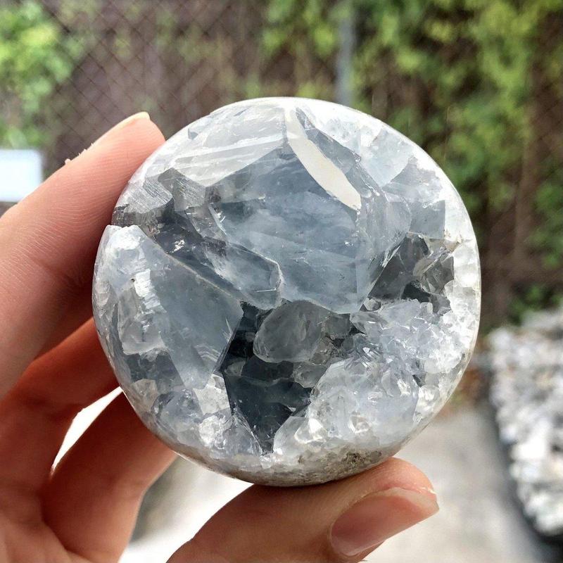 Celestite Cluster Sphere's || Madagascar-Nature's Treasures