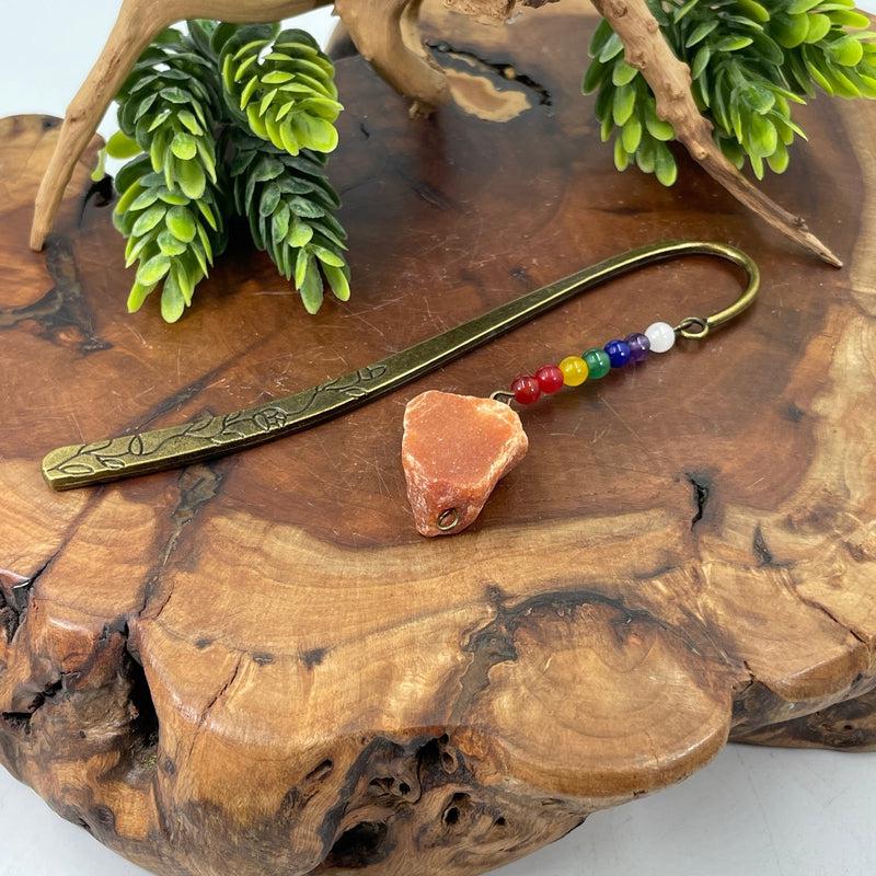 SHOW PRODUCT: Chakra Gemstone Metal Bookmark-Nature's Treasures