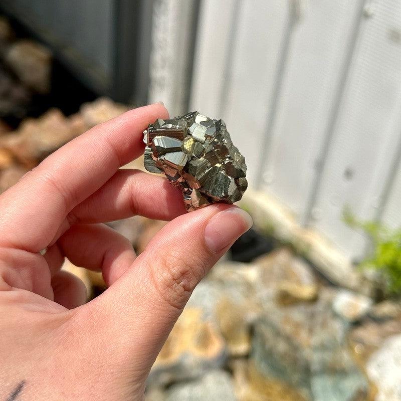 Cocada Pyrite Clusters || Dispelling Negativity || Peru-Nature's Treasures