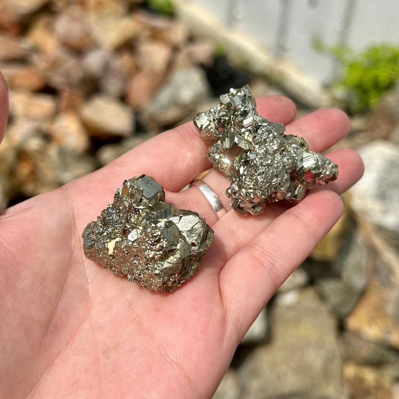 Cocada Pyrite Clusters || Dispelling Negativity || Peru-Nature's Treasures