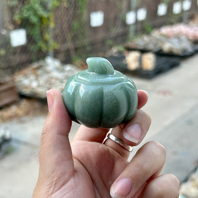 Crystal Pumpkin Carvings || Trunk Show-Nature's Treasures