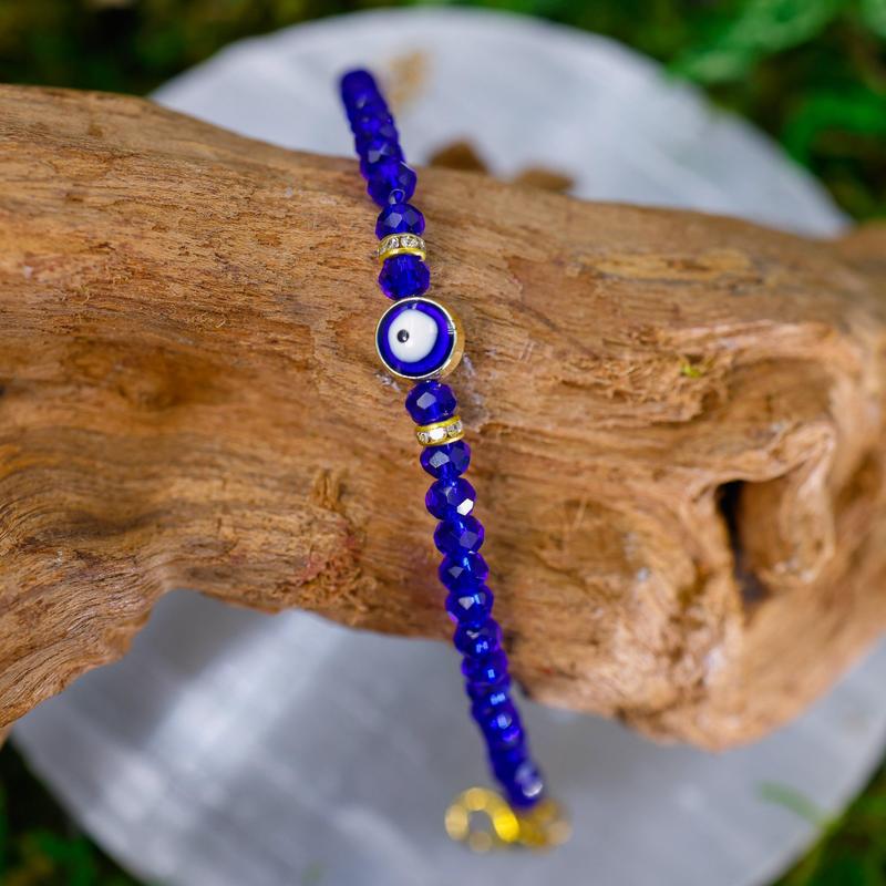 Dainty Evil Eye Beaded Bracelets || Trunk Show-Nature's Treasures
