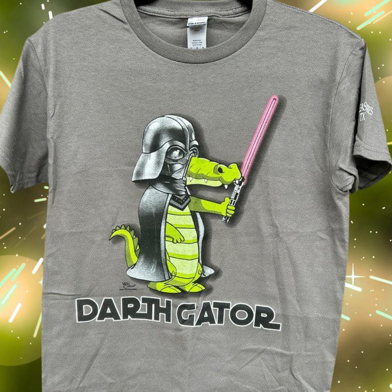 "Darth Gator" Alligator Friend Kid's T-Shirts w/ Nature's Treasures-Nature's Treasures