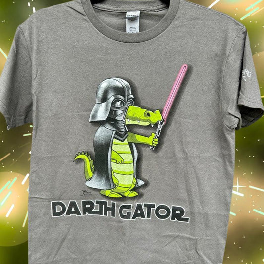 "Darth Gator" Alligator Friend Kid's T-Shirts w/ Nature's Treasures-Nature's Treasures