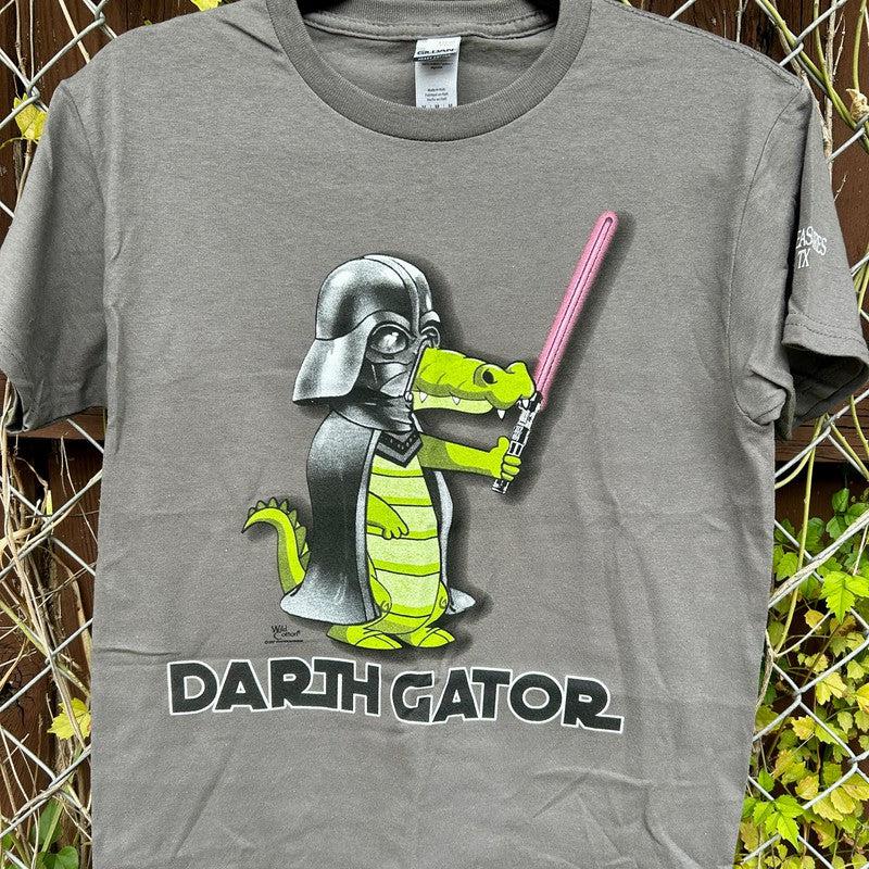 "Darth Gator" Alligator Friend Kid's T-Shirts w/ Nature's Treasures-Nature's Treasures