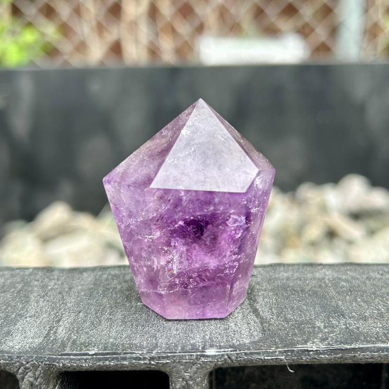Desk Size - Polished Amethyst Tower Points || Trunk Show-Nature's Treasures