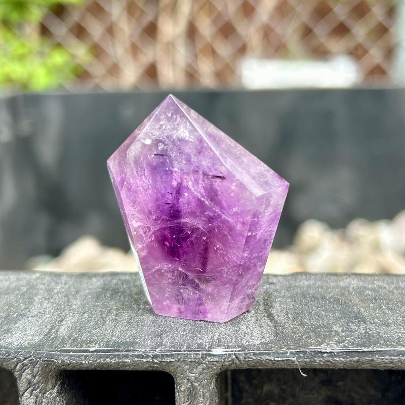 Desk Size - Polished Amethyst Tower Points || Trunk Show-Nature's Treasures