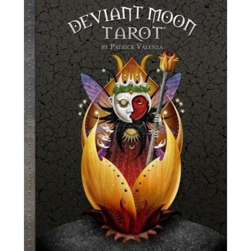 Deviant Moon Tarot Book by Patrick Valenza-Nature's Treasures