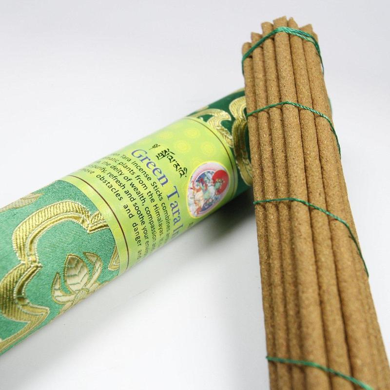 Dhoop Green Tara Incense Sticks-Nature's Treasures