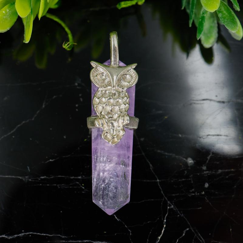 Double Terminated Amethyst Totem Pendants || Sterling Silver-Nature's Treasures