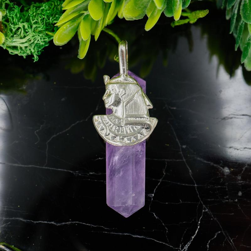 Double Terminated Amethyst Totem Pendants || Sterling Silver-Nature's Treasures