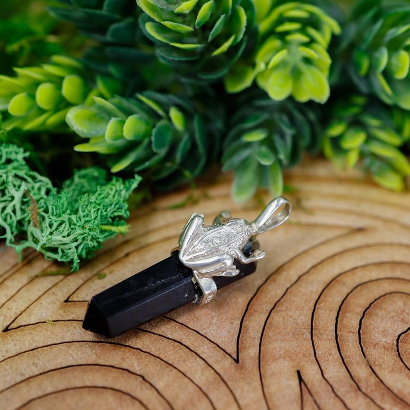 Double Terminated Obsidian Totem Pendants || Sterling Silver-Nature's Treasures