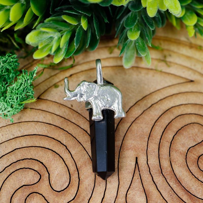 Double Terminated Obsidian Totem Pendants || Sterling Silver-Nature's Treasures