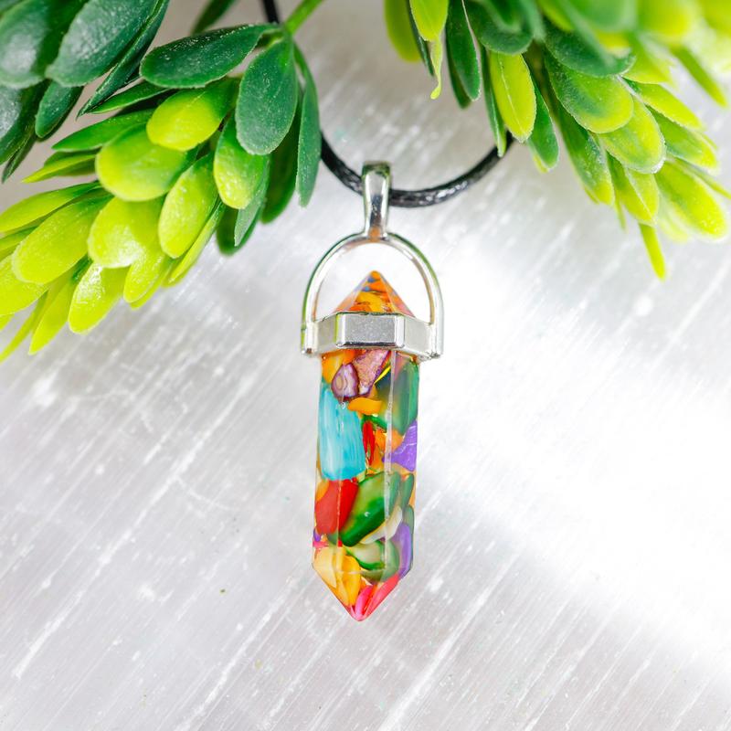Double Terminated Resin Necklaces || Trunk Show-Nature's Treasures
