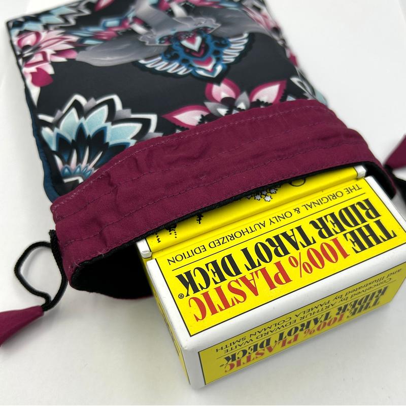 Elephant Ganesh Poly Drawstring Accessory Bag-Nature's Treasures