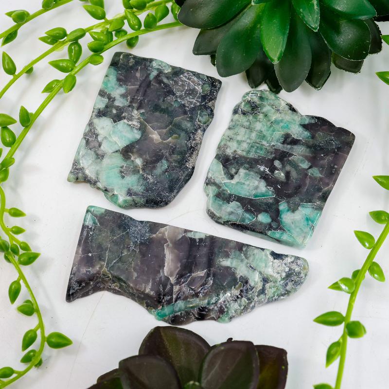 Emerald Slab Piece's || Trunk Show-Nature's Treasures
