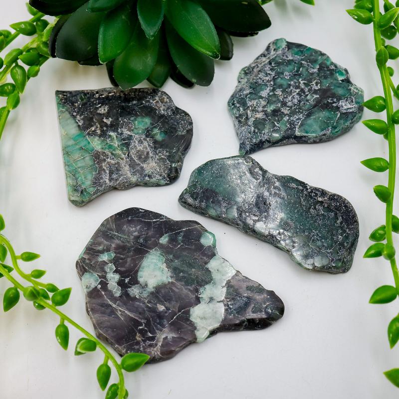 Emerald Slab Piece's || Trunk Show-Nature's Treasures