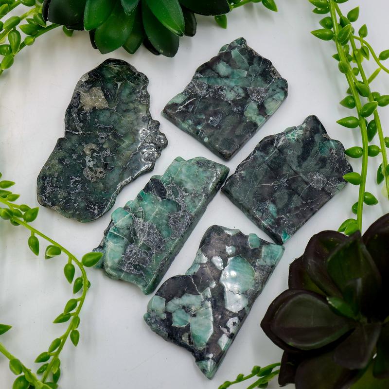 Emerald Slab Piece's || Trunk Show-Nature's Treasures