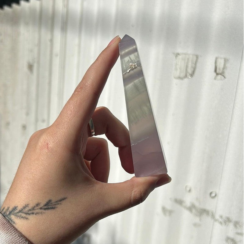 Fluorite Polished Tower Points-Nature's Treasures