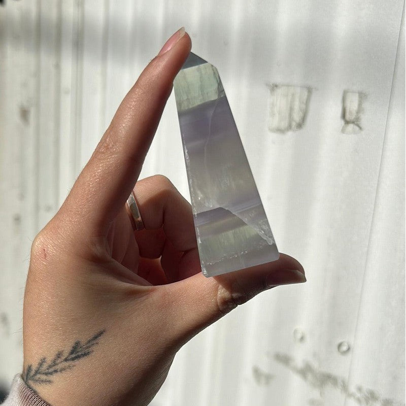 Fluorite Polished Tower Points-Nature's Treasures