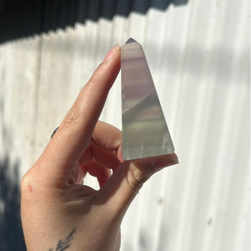 Fluorite Polished Tower Points-Nature's Treasures