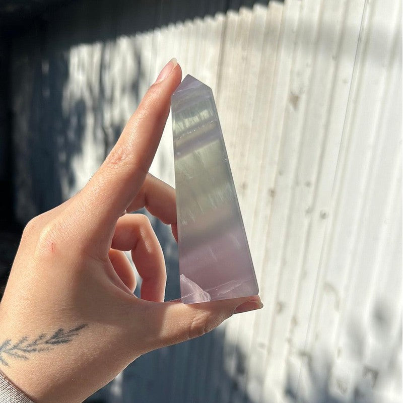 Fluorite Polished Tower Points-Nature's Treasures