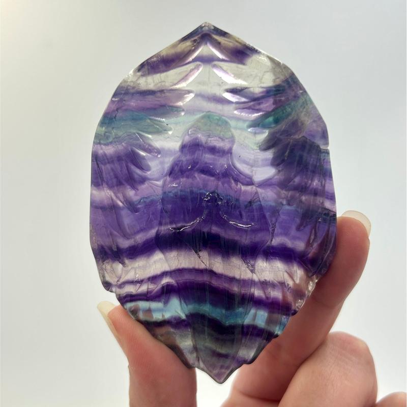 Fluorite Virgin Mary Crystal Carvings || Trunk Show-Nature's Treasures