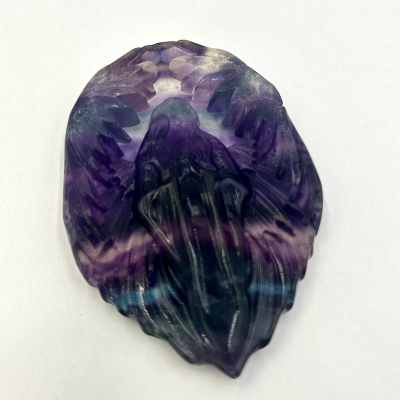 Fluorite Virgin Mary Crystal Carvings || Trunk Show-Nature's Treasures