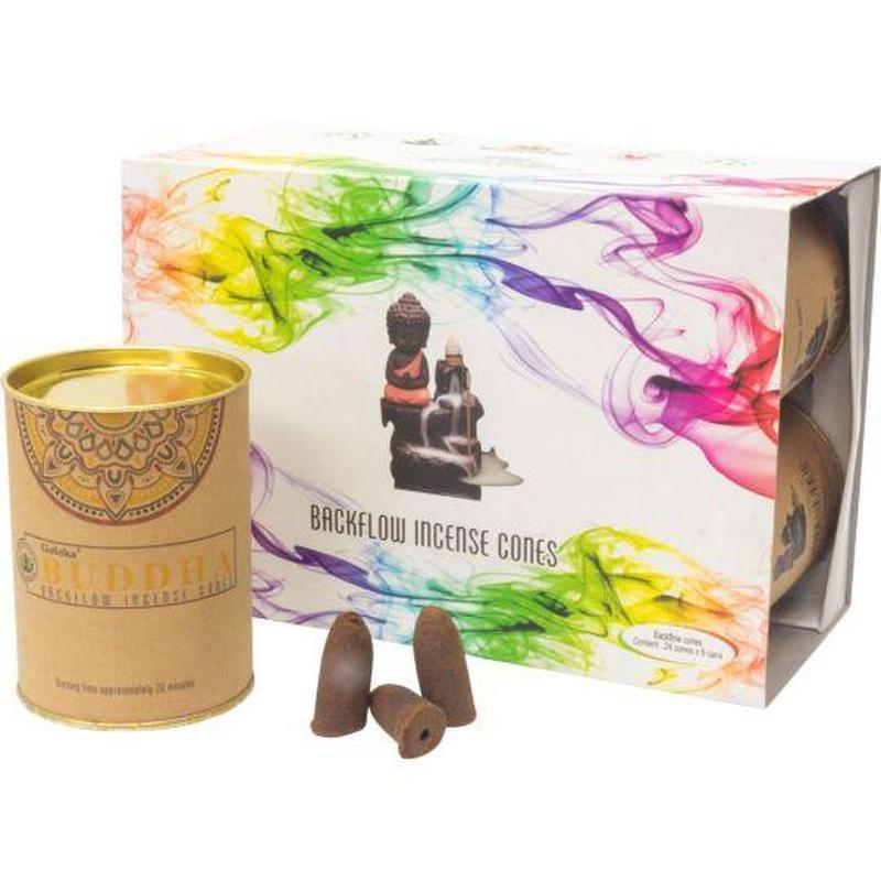 Goloka Backflow Incense Cones "Buddha"-Nature's Treasures