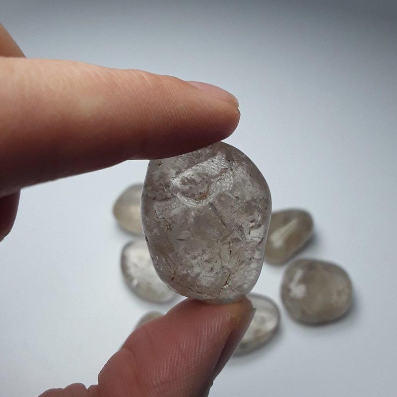 Grade "B" Smoky Quartz Tumble Stone-Nature's Treasures