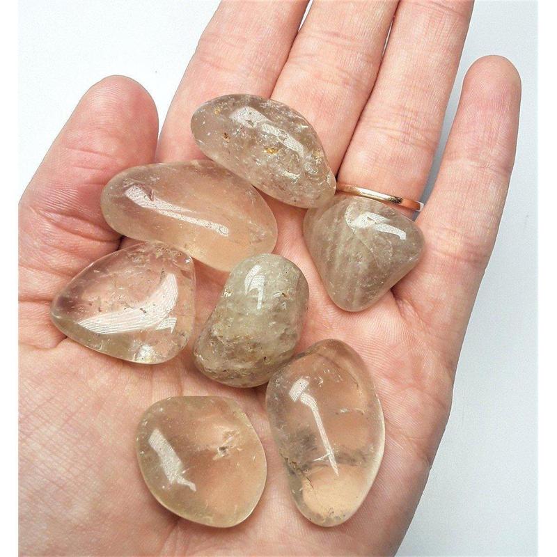 Grade "B" Smoky Quartz Tumble Stone-Nature's Treasures