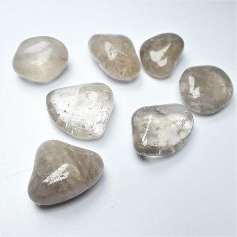 Grade "B" Smoky Quartz Tumble Stone-Nature's Treasures