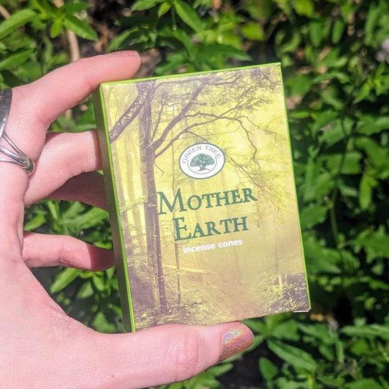 Green Tree Masala Incense Cones "Mother Earth"-Nature's Treasures