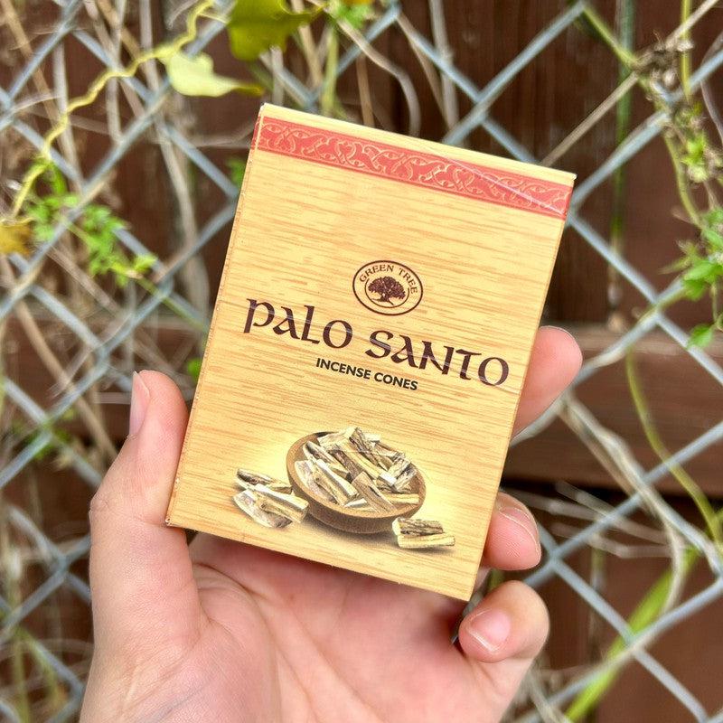 Green Tree Masala Incense cones "Palo Santo"-Nature's Treasures