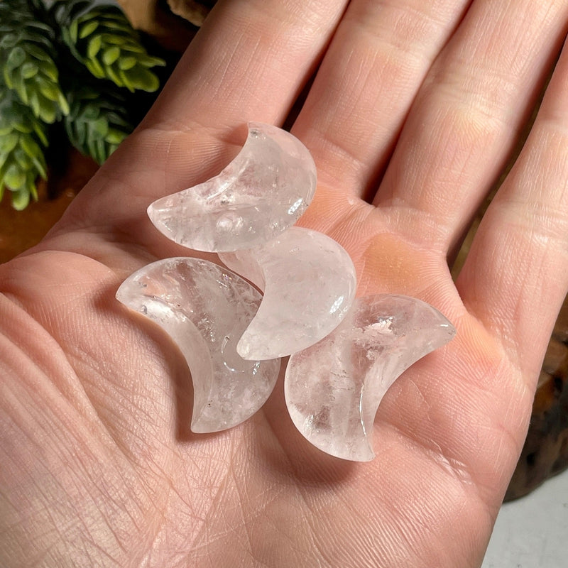 Half Moon Crescent Crystal Carvings-Nature's Treasures