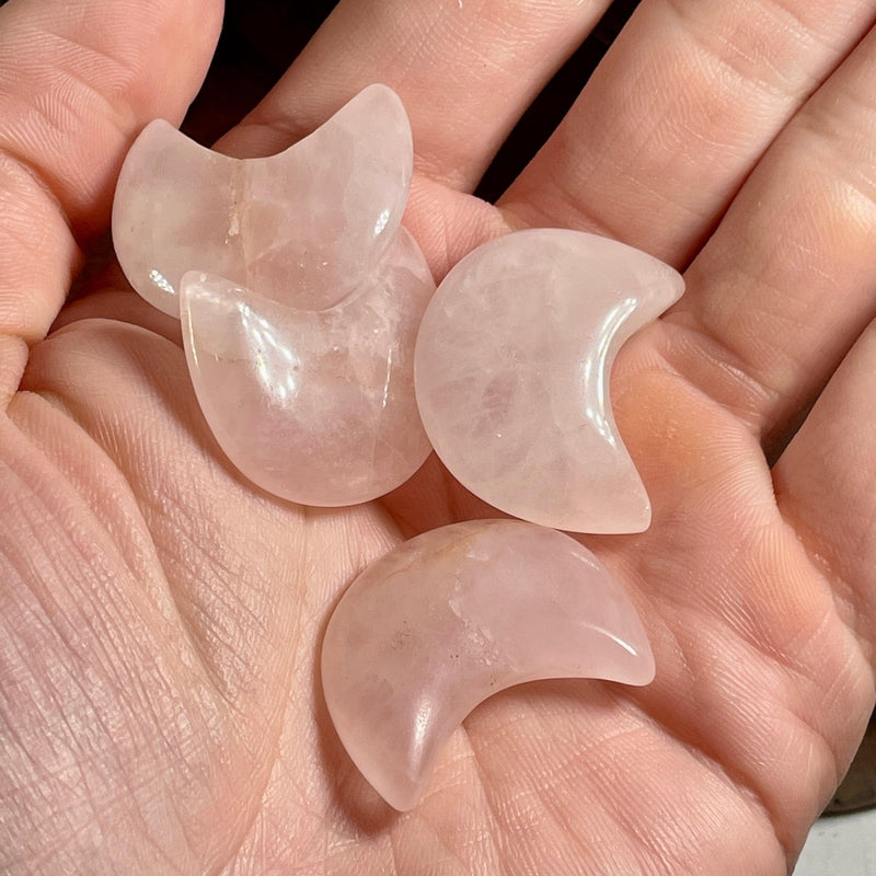 Half Moon Crescent Crystal Carvings-Nature's Treasures